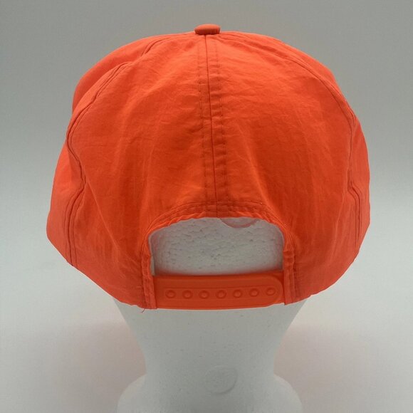 Vintage 90s Diet C-Plus Orange Snapback Hat Cap Orange - Picture 7 of 7